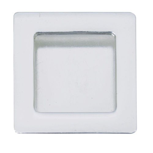 Square Gallery Frame Pendant Silver Plated