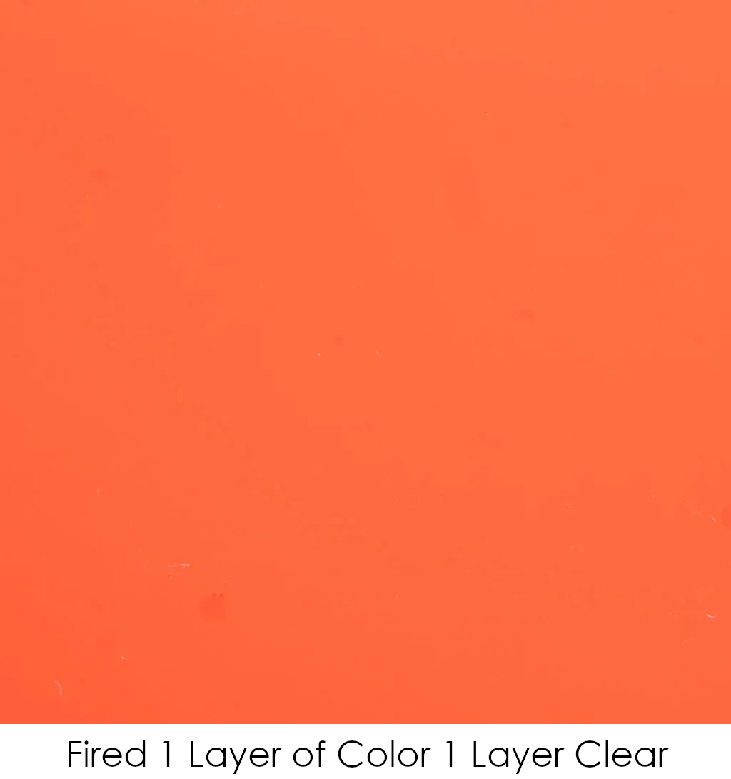 Wissmach Glass Orange Red Transparent, 3mm COE96