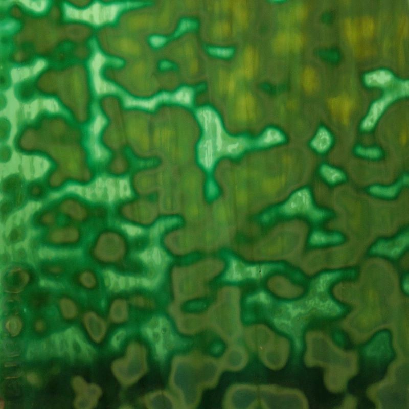 Youghiogheny Glass Oceana Teal Green Dark Green 3mm, Non-Fusible