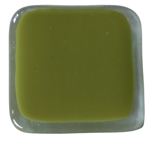 Youghiogheny Glass Olive Green Opalescent, 3mm COE96