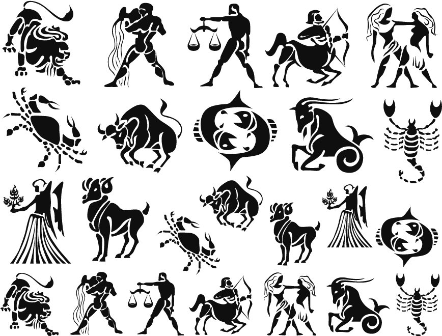 Zodiacs Decals Sheet