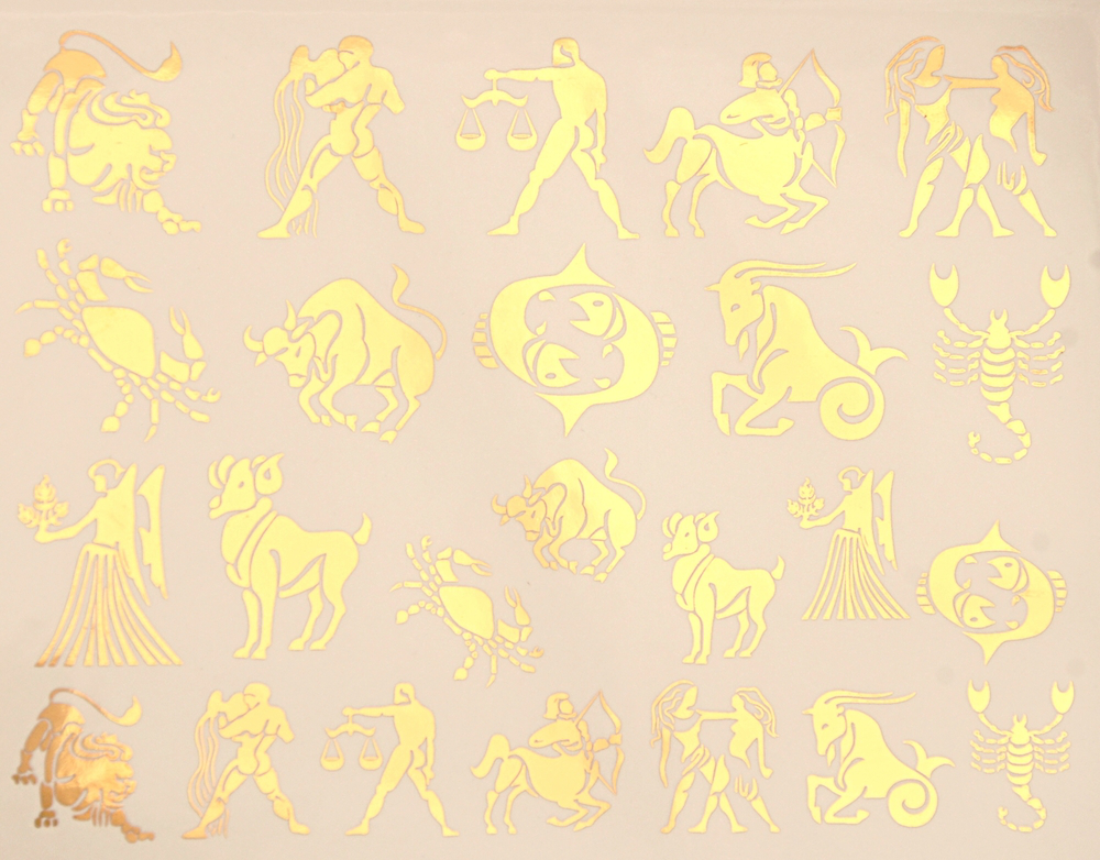 Zodiacs Decals Sheet