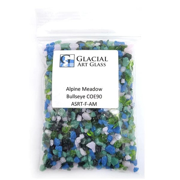 Alpine Meadow Frit Blend Coarse Grain COE90