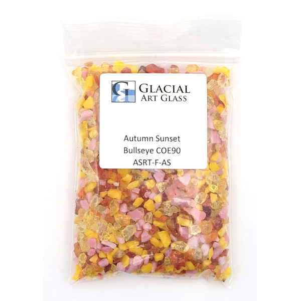 Autumn Sunset Frit Blend Coarse Grain COE90