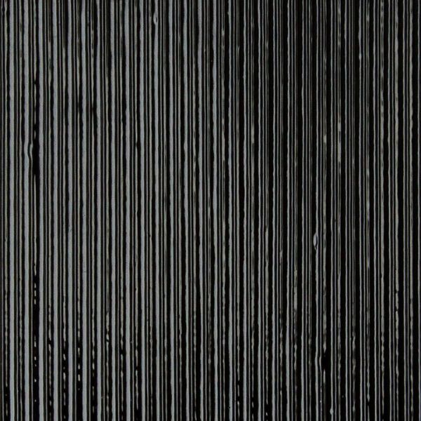 Bullseye Glass Black Opalescent, Reeded Texture, 3mm COE90