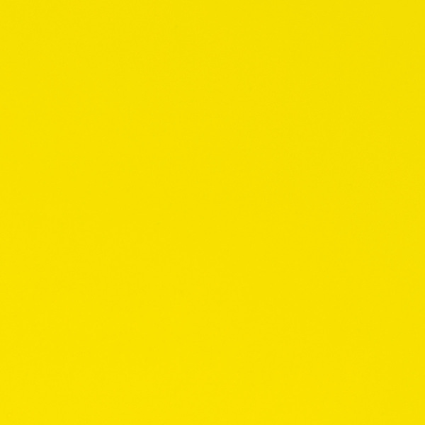 Bullseye Glass Canary Yellow Opalescent, Double-rolled, 3mm COE90