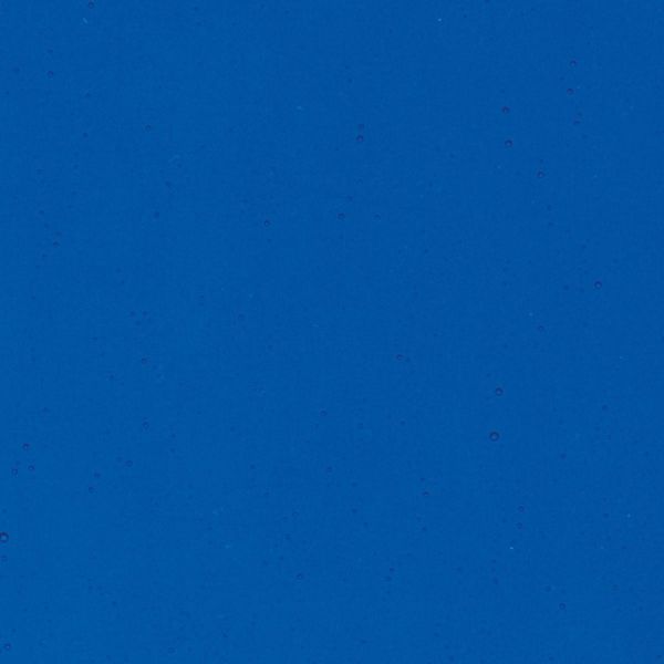 Bullseye Glass Carribean Blue Transparent, Double-rolled, 3mm COE90