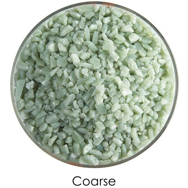 Bullseye Glass Celadon Opalescent Frit COE90