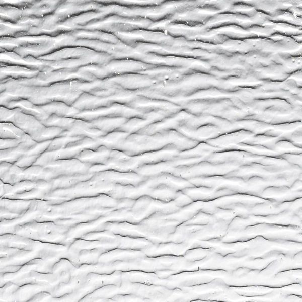 Bullseye Glass Clear Transparent, Granite Ripple Texture, 3mm COE90