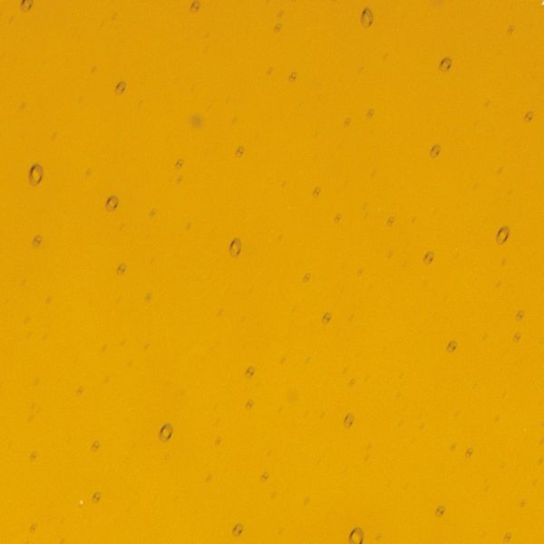 Bullseye Glass Dark Amber Transparent, Double-rolled, 3mm COE90