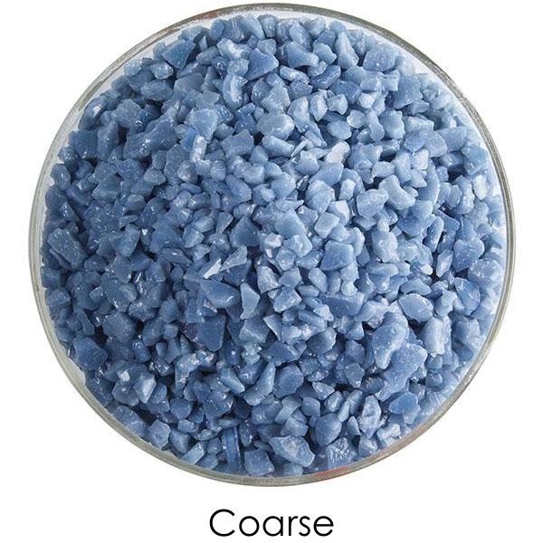 Bullseye Glass Dusty Blue Opalescent Frit COE90