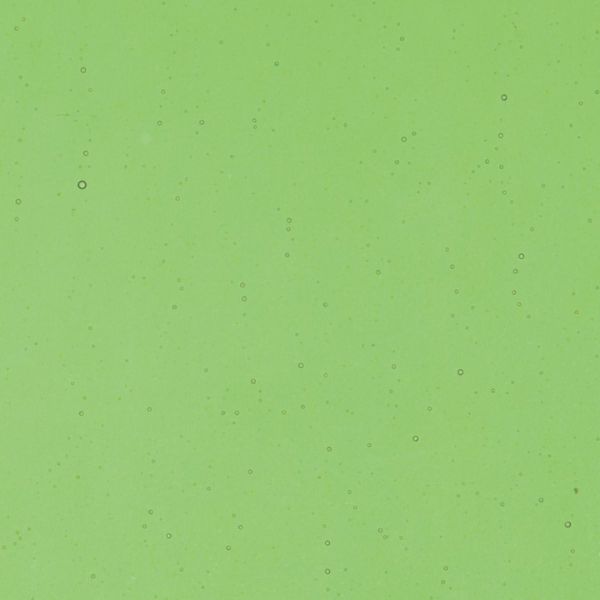 Bullseye Glass Light Green Transparent, Double-rolled, 3mm COE90