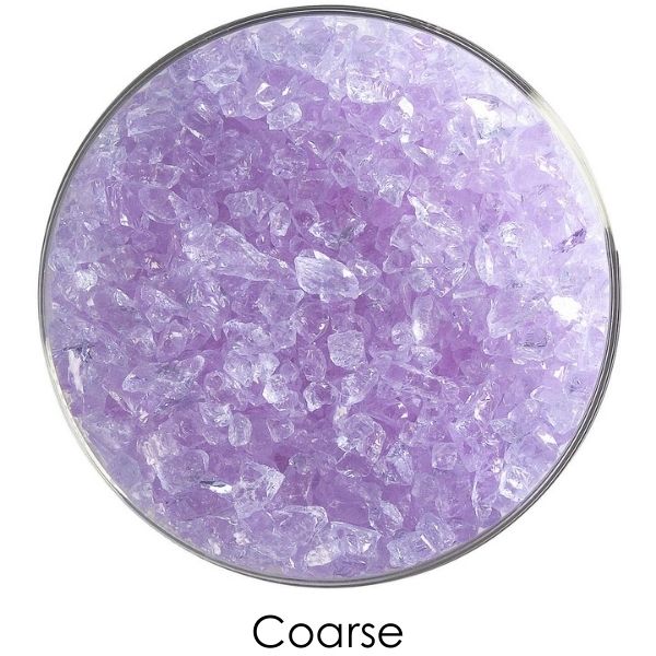 Bullseye Glass Light Neo-Lavender Shift Transparent Tint Frit COE90