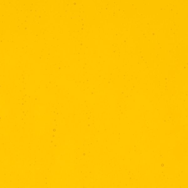 Bullseye Glass Marigold Yellow Transparent, Double-rolled, 3mm COE90
