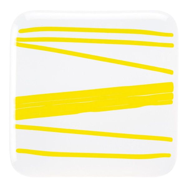 Bullseye Glass Stringers Yellow Transparent COE90