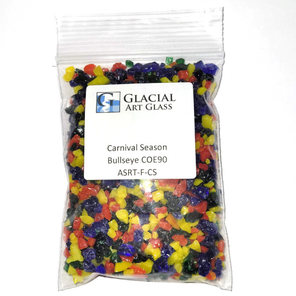 Carnival Season Frit Blend Coarse Grain COE90