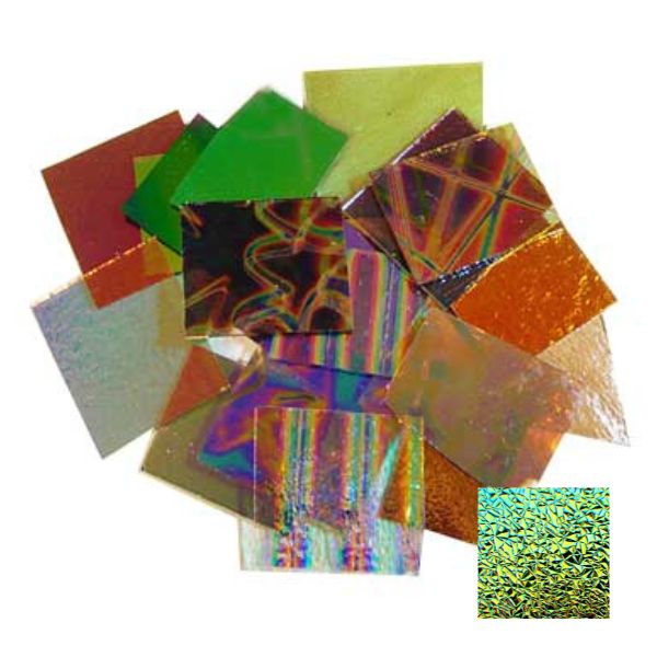 CBS Dichroic Crinklized Scrap by Weight COE90