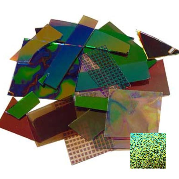 CBS Dichroic Crinklized Scrap by Weight COE90