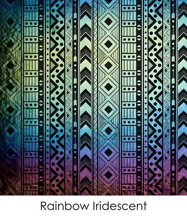 Etched Iridescent Stripes 2 Pattern COE90