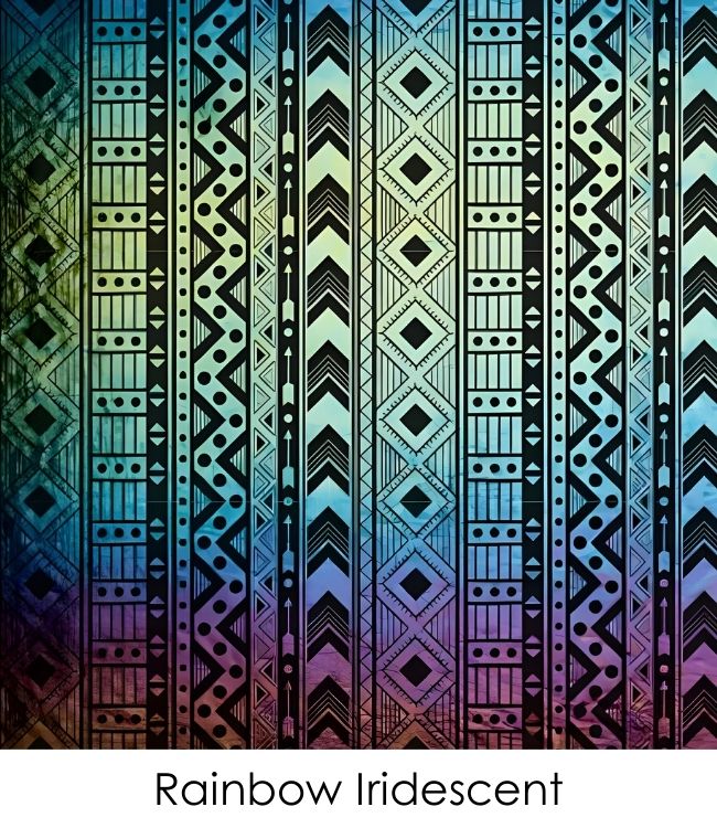 Etched Iridescent Stripes 2 Pattern COE90