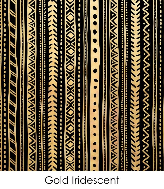 Etched Iridescent Stripes Pattern COE90