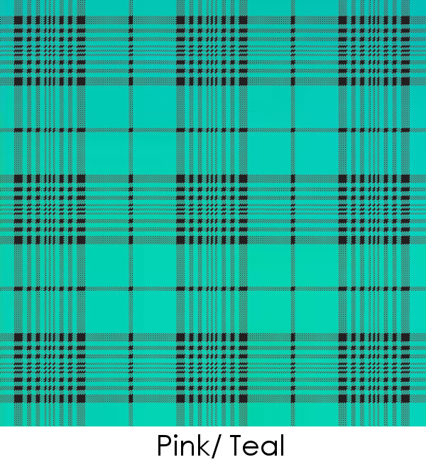 Etched Plaid Pattern on Thin Glass COE96