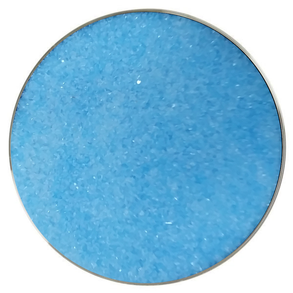 Wissmach Glass Reactive Blue Opalescent Frit COE96