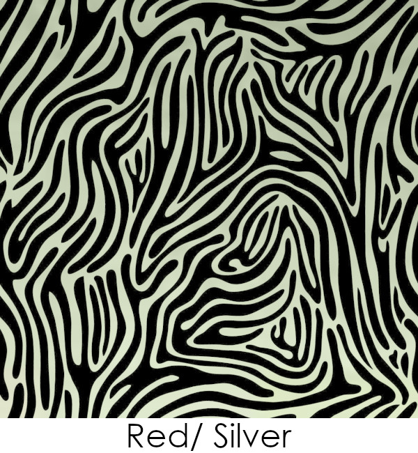 Etched Zebra Pattern on Thin Glass COE90