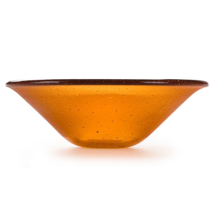 Bullseye Glass Mold #8943, Cone Bowl 7.4 x 2.2