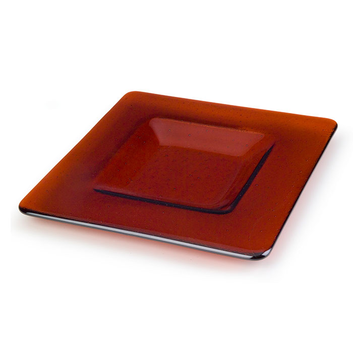 Bullseye Glass Mold #8985, Soft Edge Platter 9.1
