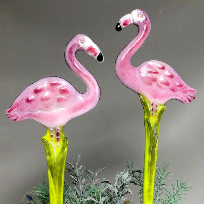 Flamingo Stakes Frit Casting Mold