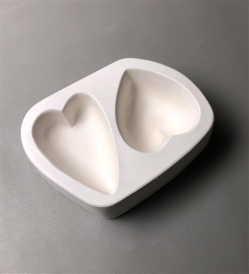 Large Hearts Casting Mold