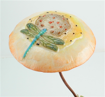 Mushroom with Dragonfly Casting Mold