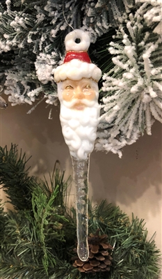 Santa Icicle Ornament Casting Mold