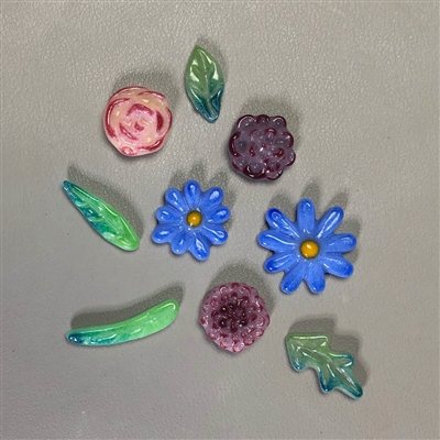 Small Flowers And Leaves Casting Mold