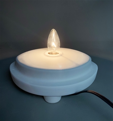 Conical Drape Lamp Base Kit