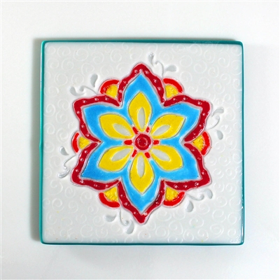 Mandala Textured Fusing Tile