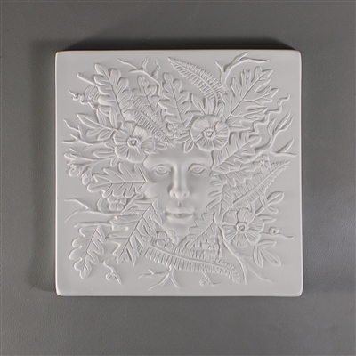 Small Lady of Woods Textured Fusing Tile