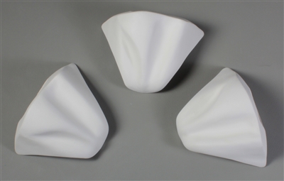 Three Large Petal Attachment For Ruffled Controlled Drop Mold