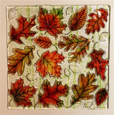 Leaves Texture Fusing Tile