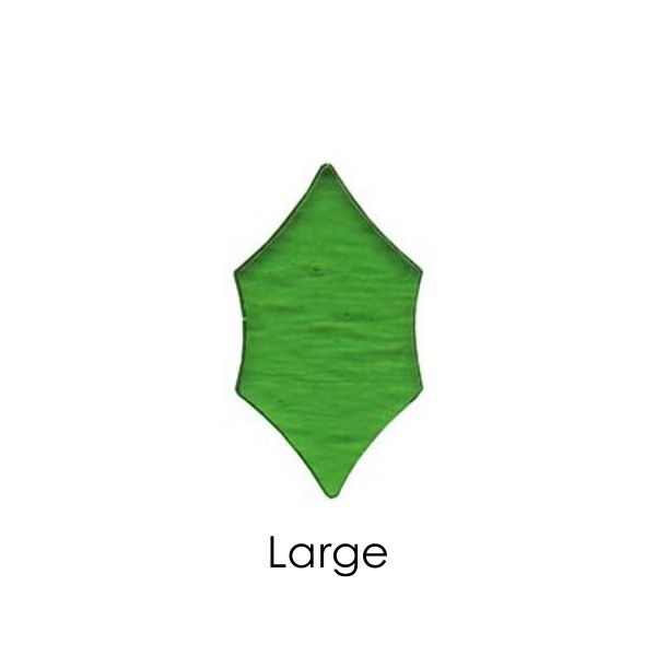 Precut Holly Leaf Light Green COE90