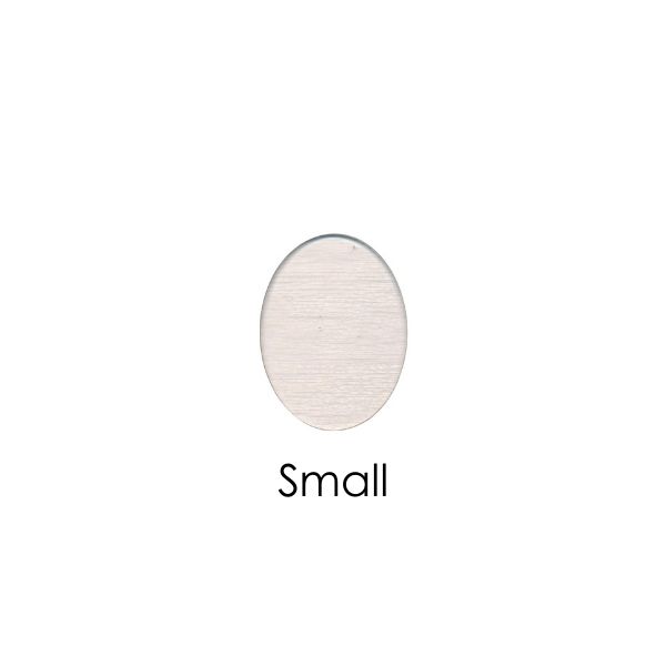 Precut Oval Clear COE90
