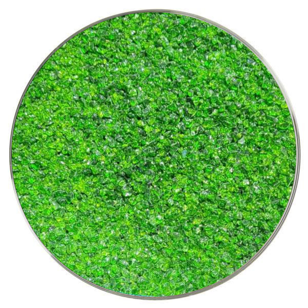 Wissmach Glass Green Transparent Frit COE96