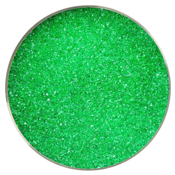 Wissmach Glass Irish Green Transparent Frit COE96
