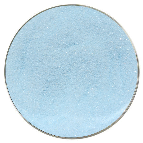 Wissmach Glass Sky Blue Opalescent Frit COE96
