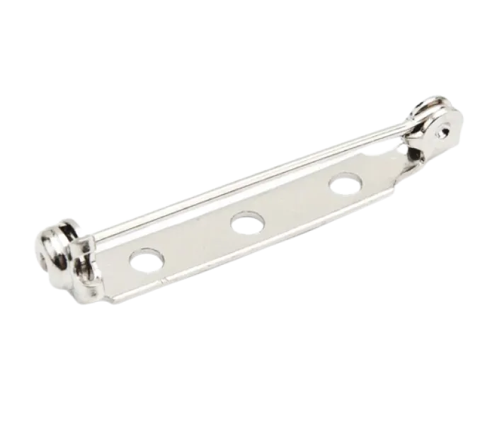 1.5 Nickel Plated Steel Pin Bar, Pack of 10