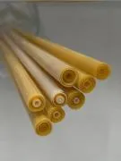Twisted Cane Murrini Stick Butterscotch and French Vanilla COE90