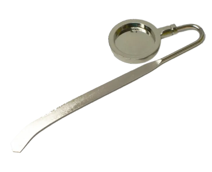Aanraku Silver Bookmark, Round Disc