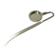 Aanraku Silver Bookmark, Round Disc