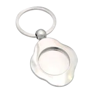 Aanraku Silver Key Ring Holder
